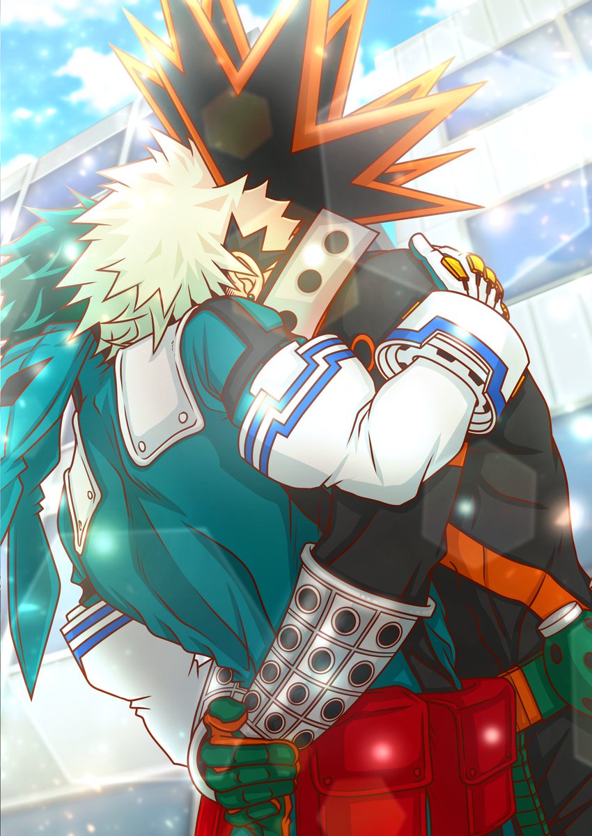 【疲労度が高い時の充電方法】

[Charging method when fatigue is high]

💥Hmm...
(Nerd smell)
Fucking cute

🥦Kacchan⁉︎
your true intentions are leaking

💥(Shut up, shitty-nerd)
Izuku's voice is also cute

🥦OK, OK.

#勝デ #勝出 #KTDK #bkdk 