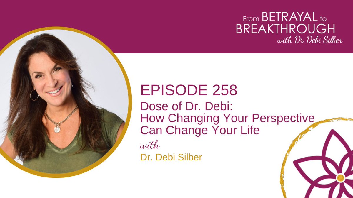 DebiSilber's tweet photo. What would a shift in perspective do for you? I’m going to show you how dramatic your life can change when you go from being a cup is half empty type of person to a cup is half full type of person during today's podcast episode. Listen here:
https://t.co/tuD8ikTVJl https://t.co/zR68nvYVaM