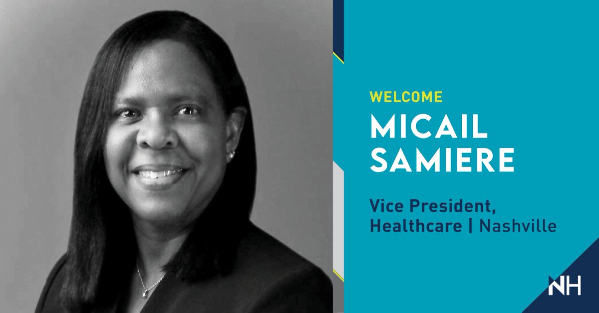 PeterDellgren's tweet photo. I’m thrilled to welcome Vice President Micail Samiere to our Nashville office! Micail has over 25 years of experience, in guiding cross-functional teams in the design and launch of innovative business solutions to complex problems in Healthcare.  

Welcome to North Highland! https://t.co/7wQyhZJ9T2