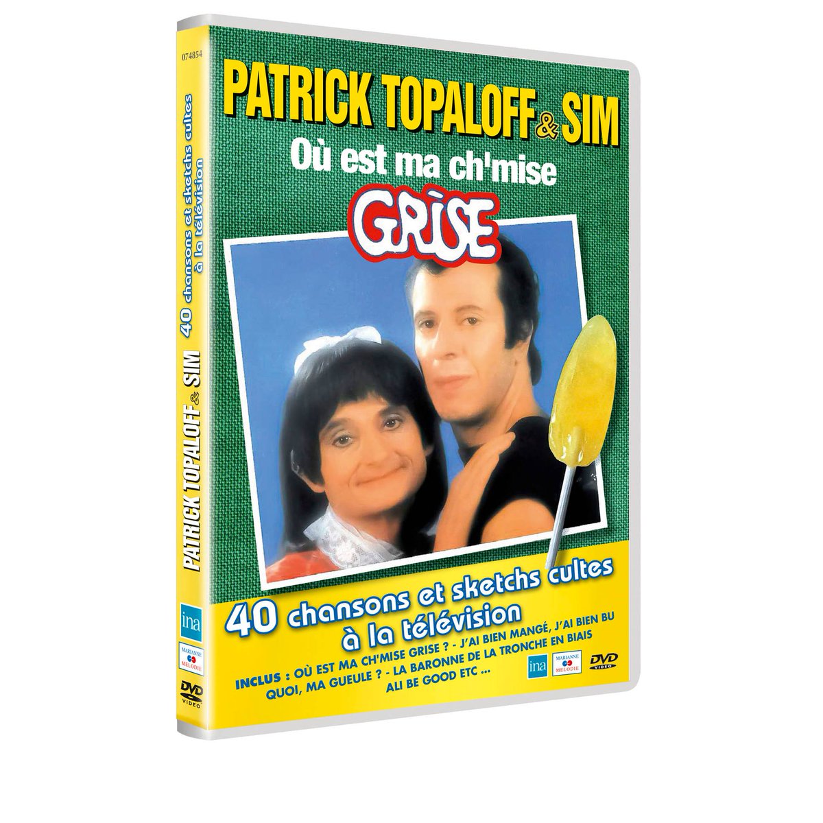 Nosta607080's tweet photo. 🎤[Sortie DVD : "LE MEILLEUR DE #PATRICKTOPALOFF ET #SIM"]🎤 Au programme : des succès populaires, des chansons humoristiques et des sketchs cultes. Deux heures de fous rires garantis ! Descriptif complet ici : https://t.co/Tv7ocPEu6v. Une exclusivité #MarianneMélodie ! 🎵🥳 https://t.co/4HqW8m2UKU