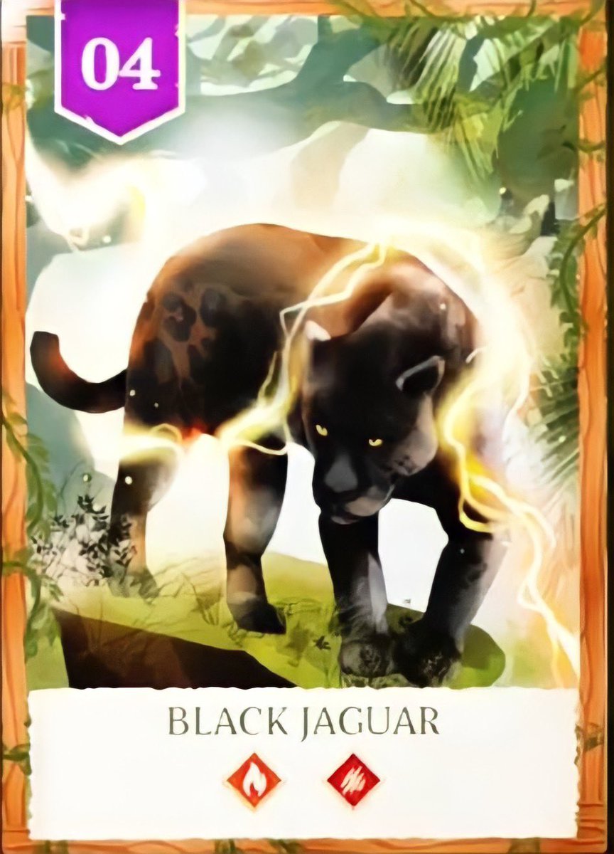 Tokensosamazon1's tweet photo. Meet the Black Jaguar!  🐈‍⬛

This great predator is able to reach its prey even high in the trees!

Very territorial he sets up ambushes and attacks his targets with a strong bite to the skull… 😱

 A very docile kitten isn't it?  😂 https://t.co/AxtxTFm1iC https://t.co/BNBYTgD7tr