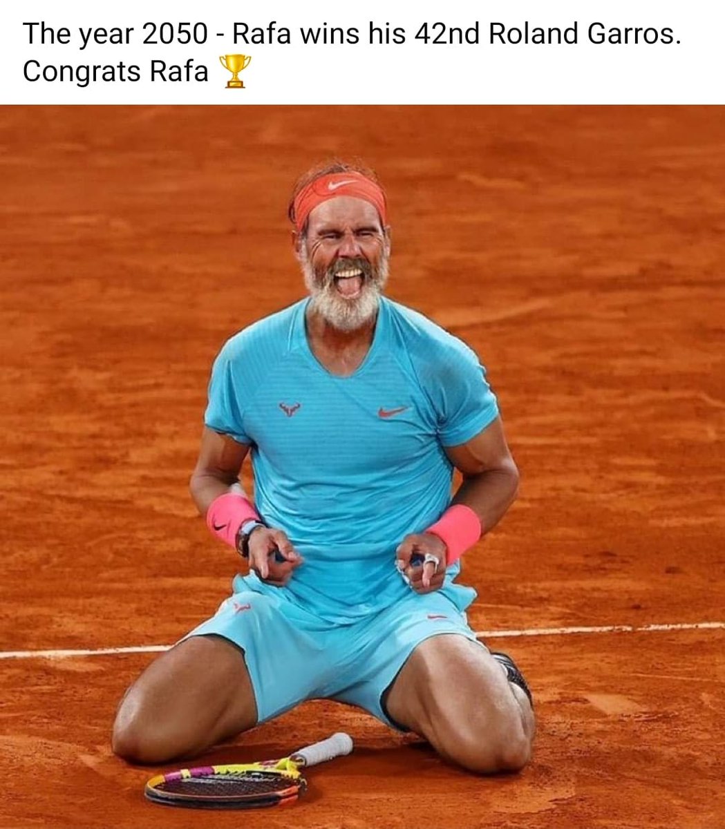 #Nadal is #anilkapoor  of tennis!

#VamosRafa