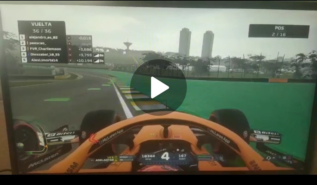 mclarenMGP's tweet photo. Desde Mclaren MGP queremos reclamar públicamente lo siguiente. 
No estamos de acuerdo con la solución de los comisarios de @CampeonatosMGP sobre no ponerle una reprimenda al piloto de Alfa Romeo por sacar a otro piloto de pista.
Como pone en su reglamento en el art.32 https://t.co/CCxAH7mkxg