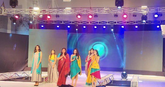 drdevanshupatel's tweet photo. International Fashion Show organized by Montrose Runway Fashion Week and KDCI at Pokhara-Nepal. Our students won awards in 2 categories "Best Design Institute of the Year " and "Best Design Concept of the Year". https://t.co/VjGgmiGsFZ