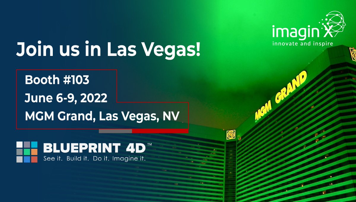 imaginxavr's tweet image. 𝑂𝑛𝑙𝑦 𝑎 𝑓𝑒𝑤 ℎ𝑜𝑢𝑟𝑠 𝑙𝑒𝑓𝑡! Join us at BLUEPRINT 4D, Quest Oracle Community's conference.
questoraclecommunity.org/events/confere…
Come see us in person or virtually at booth #103, with our parent company Kastech Software Solutions Group.
#BP4D #QuestOracleCommunity #XRtechnology