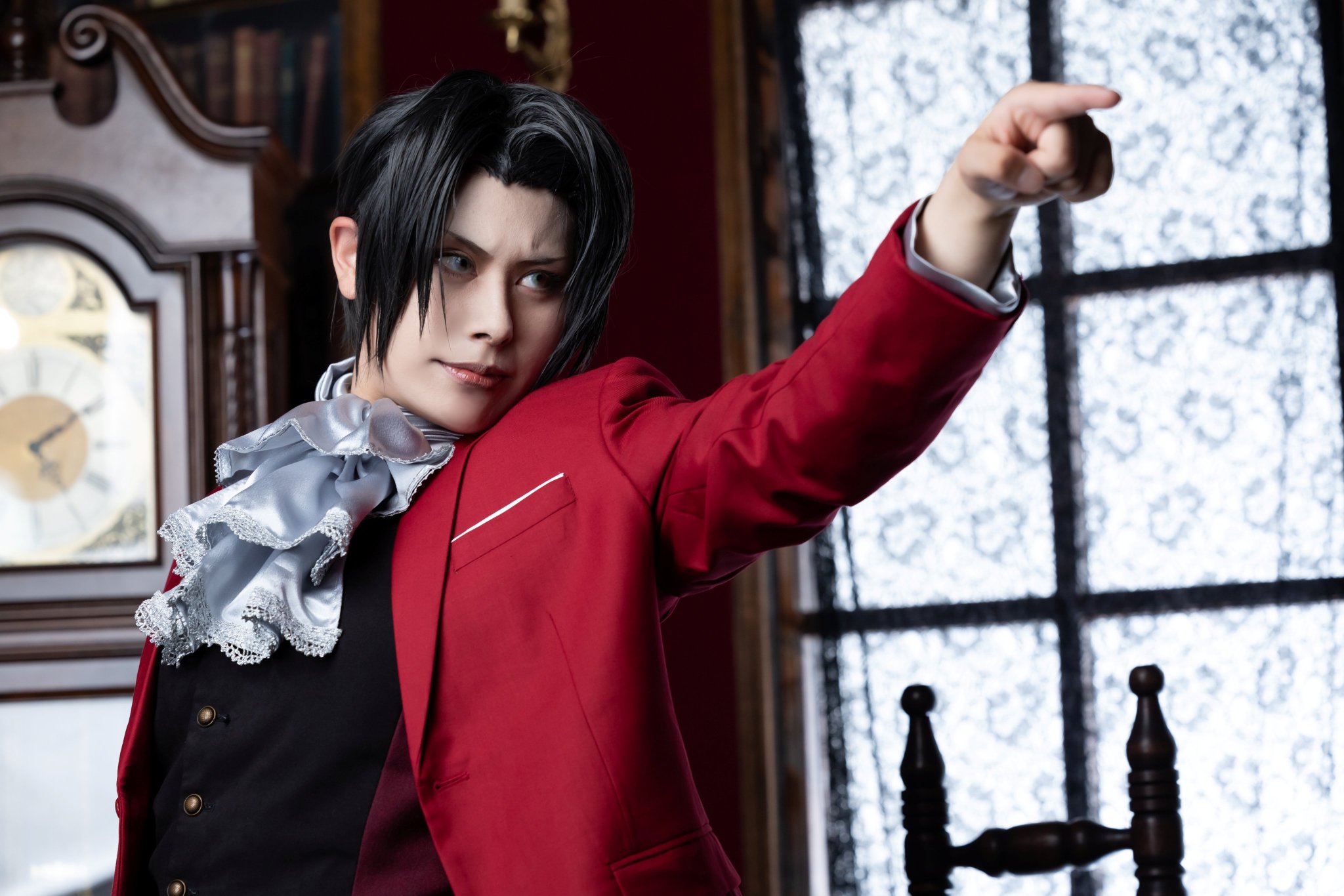 御剣怜侍　コスプレ 逆転裁判 ぎゃくてんさいばん 御剣 怜侍 みつるぎ れいじ
