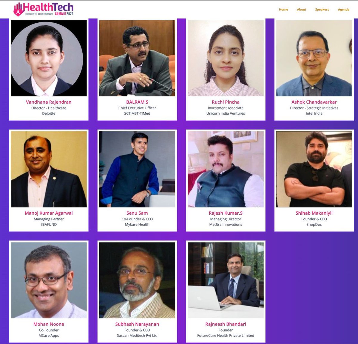 Panelist at Health Tech Summit, Kerala Startup Mission @ Kochi on 24th June, 2022 #ksum #healthtech #startup healthtechsummit.startupmission.in