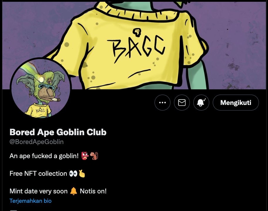 0xYuBastah's tweet photo. @BoredApeGoblin Follow ✅
Turn on notif ✅ https://t.co/HsXqq2r3Bo