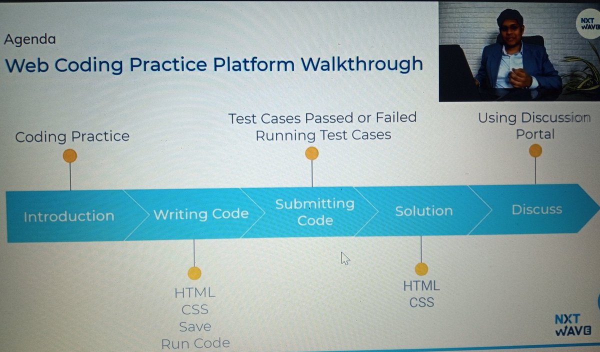vyshnavi_nuthi's tweet photo. #coding practice walkthrough
#cssbox #rahulattuluri #nxtwave #1hourpractice #sashankGujjula https://t.co/WGqRieODZG