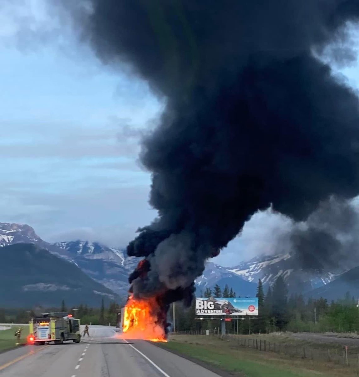 Exshaw Fire Rescue tweet media