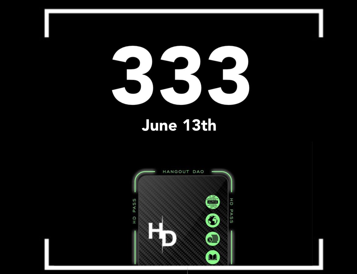 urus_xy's tweet photo. 11 excellent founders,ย 14 dedicated core team members, Elite Alpha callers, Brilliant DeFi farmers, bluechip partnerships and more๐ค... all for #FR33.
Will you be 1/333 in 7 days time anon?
#HDPASS #FR33 https://t.co/xVeDs7e3Gc
