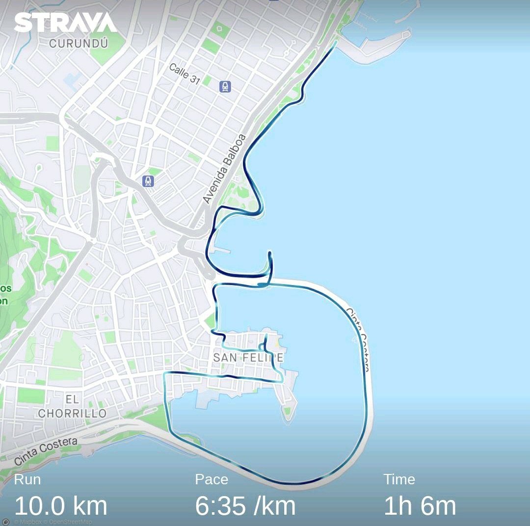ASanmoogan's tweet photo. Cinta Costera is a runners dream - the infrastructure in place is fantastic.  The Panamania Govt had awesome foresight to include a space for outdoor activity as part of the beltway.  The added treat of the running through Casco Viejo - a World Heritage Site - is icing on the 🏃‍♀️ https://t.co/jtEgqniha0