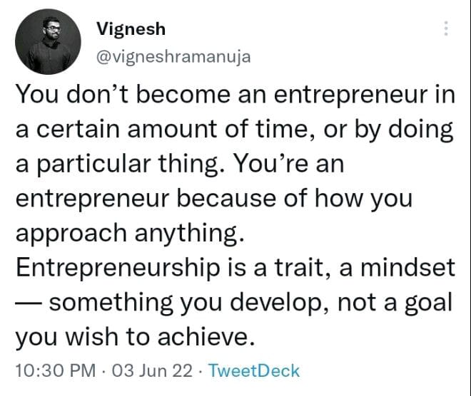 Kennedia_ng's tweet photo. Is Entrepreneurship a Trait, a Mindset or a goal you wish to Achieve?
WHAT DO YOU THINK?
#kennediaconsulting #entrepreneurship #mondayactivities https://t.co/puBJxATZ4d