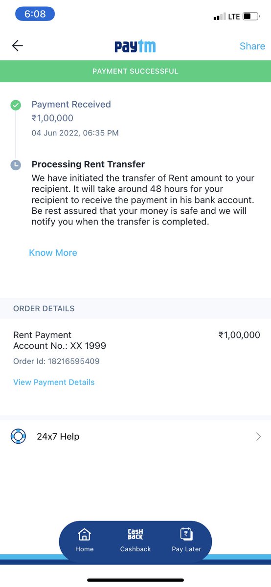 pratham72146024's tweet image. @Paytmcare jab bhi kabhi paytm se transfer kia kabhi time p payment nahi mila its been more than 48 hours but still payment is not credit to my landlord ac #stopusingpaytm#paytmfraud