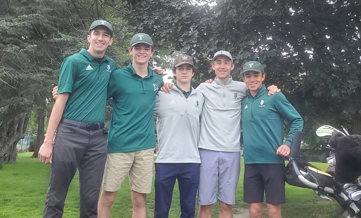 TrinitySBGolf's tweet photo. Ready to take on sectionals for the first time in school history.
@IHSAA1 @indianahsgolf
#TrinityTitans https://t.co/22vLTh6Imy