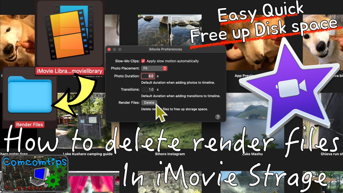 KieuShieva's tweet photo. How to save up disk space in storage by deleting render files in iMovie ... https://t.co/Yx3cg0FfUf via @YouTube Tutorial Video‼️
Not enough disk space in iMovie on your mac❓
#imovie #mac #howto #videoediting #renderfiles #computertips #tutorials #YouTube #youtubechannel #Tips https://t.co/y2UUyQUm2a