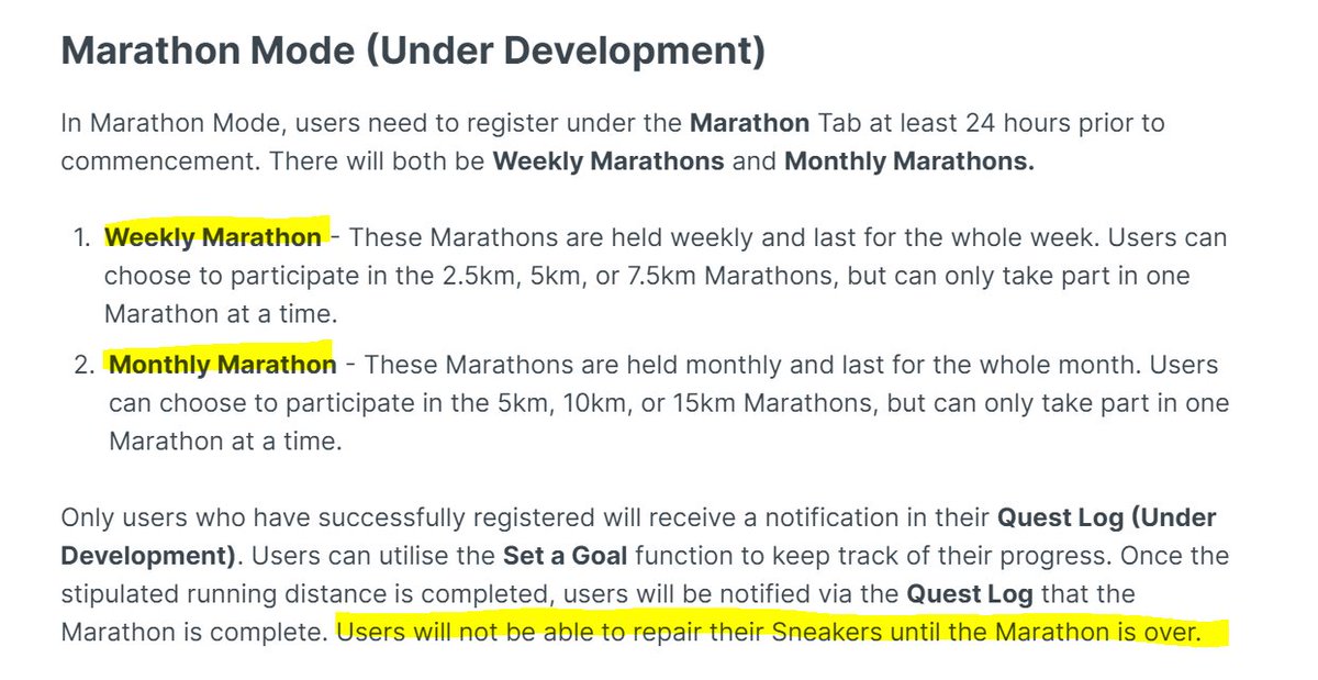 KuritoSensei's tweet photo. 17/💥Marathon mode (1/2)
I did not remember so much information on Marathon before. I probably missed it. Good thing to re-read again the whole Whitepaper 😀 https://t.co/a4eHs7tj0J