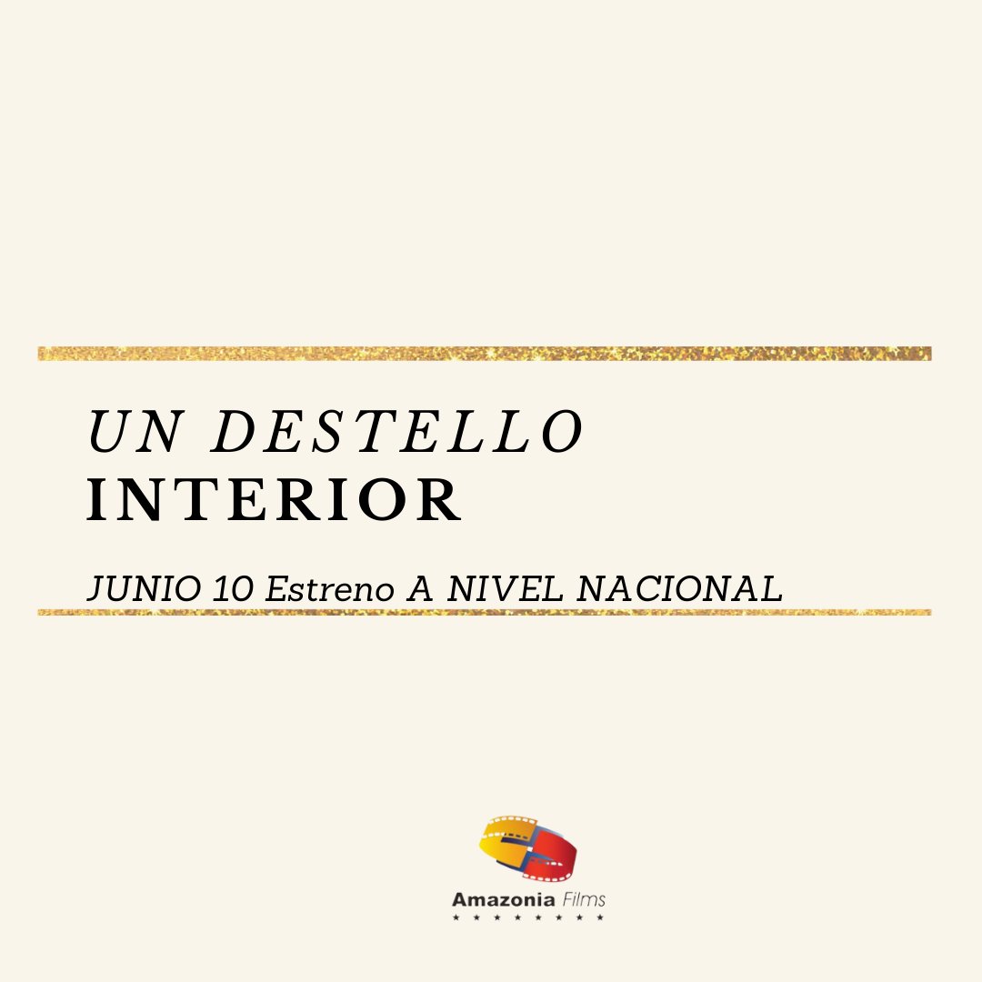amazonia_films's tweet photo. ¿Qué mejor manera de celebrar 16 años que con una película de colección?
Un Destello Interior es una película que te hará sentir orgulloso del cine venezolano.
Celebramos el cine...
#cine #cinevenezolano #Venezuela #UnDestelloInterior https://t.co/bWIz8fWFTk