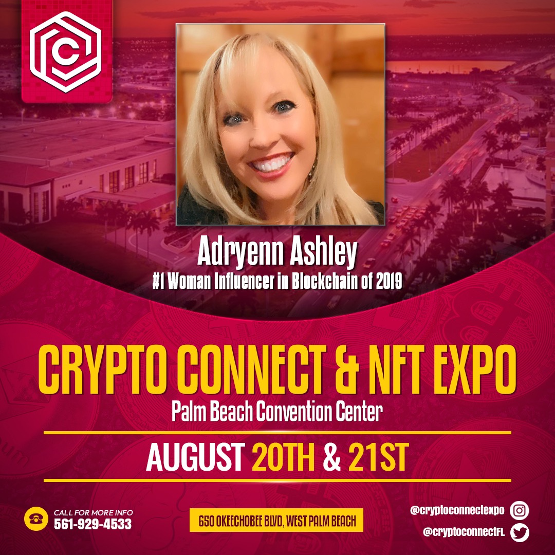 🎁Introduction Giveaway 3/50

Speaker: <a href="/adryenn/">Adryenn Ashley</a>

To enter:

1️⃣Follow <a href="/CryptoConnectFL/">CRYPTO CONNECT & NFT EXPO</a>
2️⃣Retweet
3️⃣Tag your Crypto Squad

⏰48 Hours...