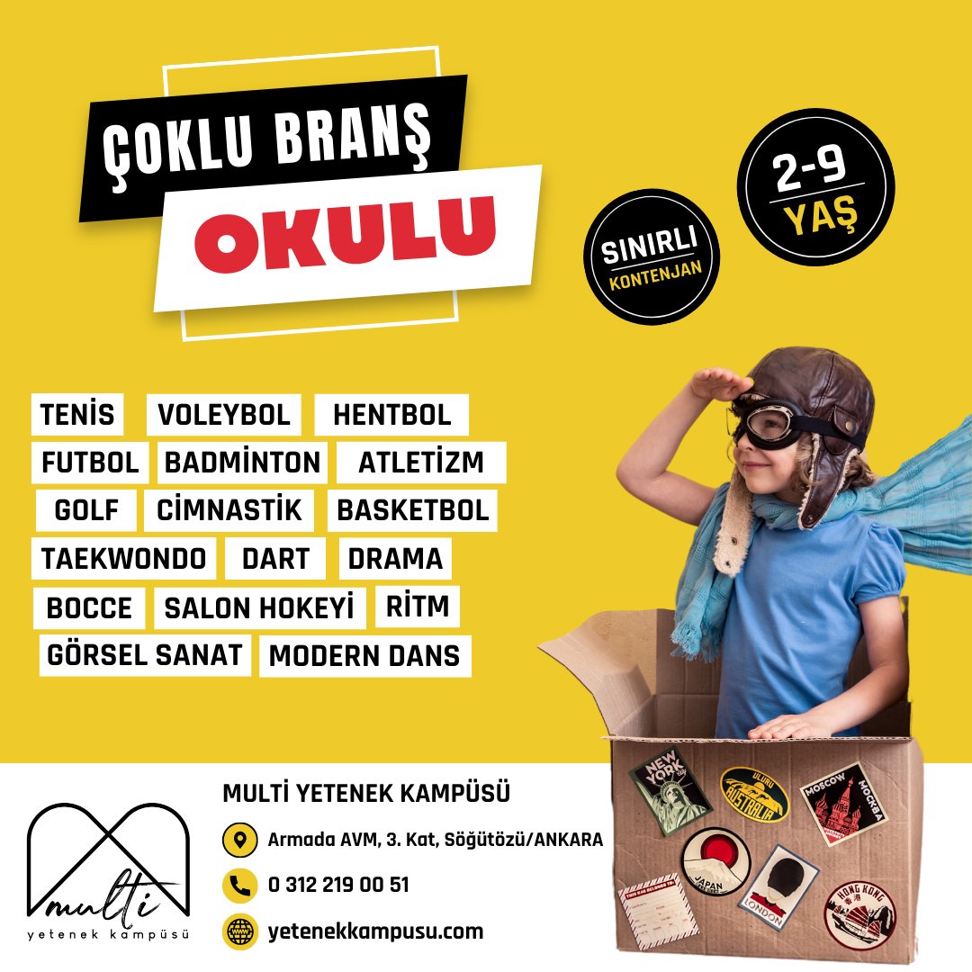 Çoklu branş okulumuz için kontenjanımız doluyor.

#çoklubranş #branş #çoklubranşokulu #talent #taekwondo #satranç #chess #zeka #çocukzeka #dans #moderndans #sanatokulu #artdesign #music #ankara #armada #görselsanatlar #visauldesign #visualarts #arts #bale #baleokulu #balekursu