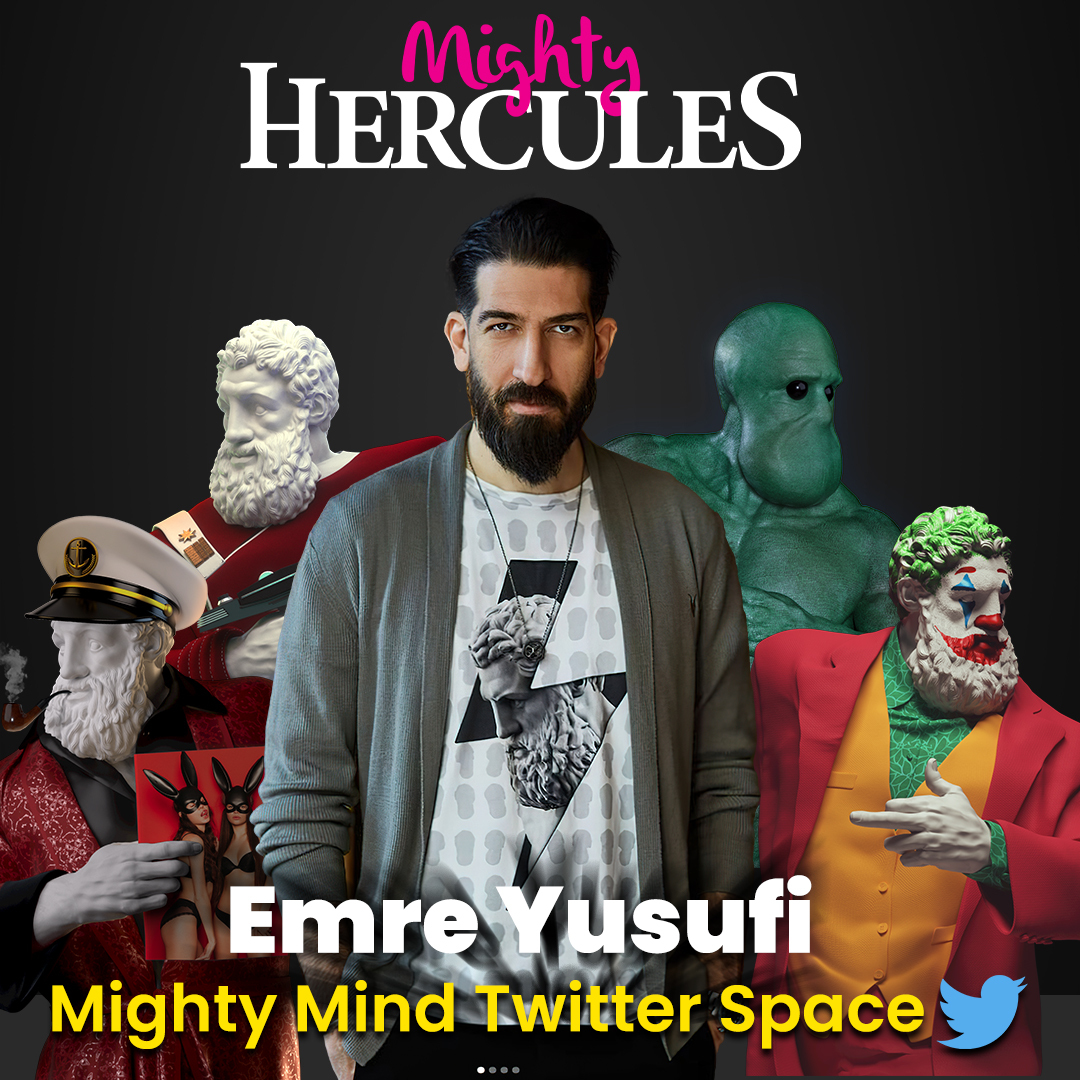 Hercules2Mighty's tweet photo. Join @QGlobeNFT @sarahaustin and #MightyHercules for an #AMA #MIGHTYMIND @ 9:30am PST/12:30pm EST!

👇 Set REMINDER now and be sure to attend!
⏰ https://t.co/suKaI4Kjt3 https://t.co/F4Fp3iT9rf