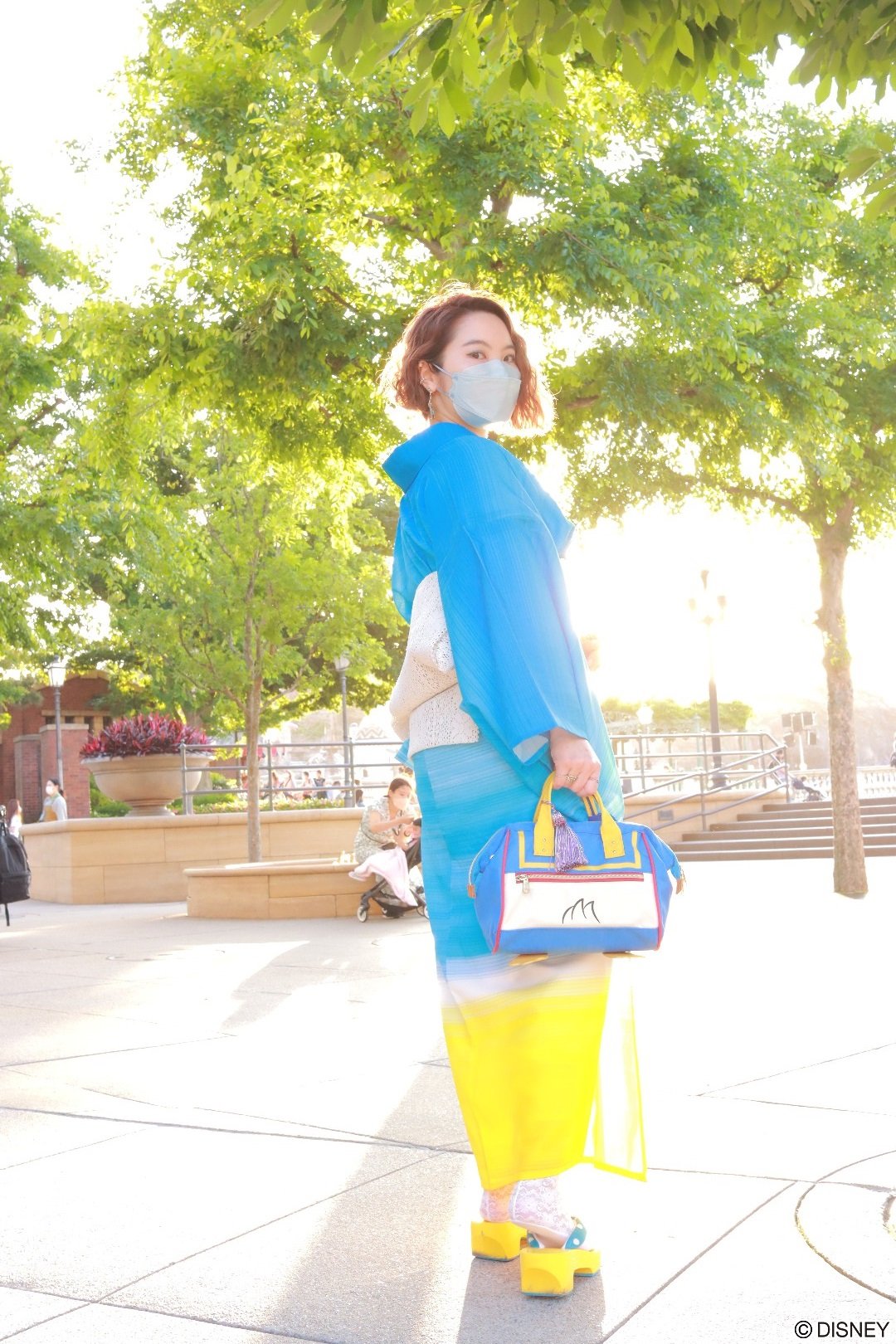 てんこ 13 26 28 31 ドナルドカラー浴衣を夏着物風に 一足早くドナルドの誕生日 を祝ってきました 推しのカメキャスさんにたくさん撮ってもらったよ 着物コーデ 着物女子 着物ディズニー 和装ディズニー ディズニーバウンド