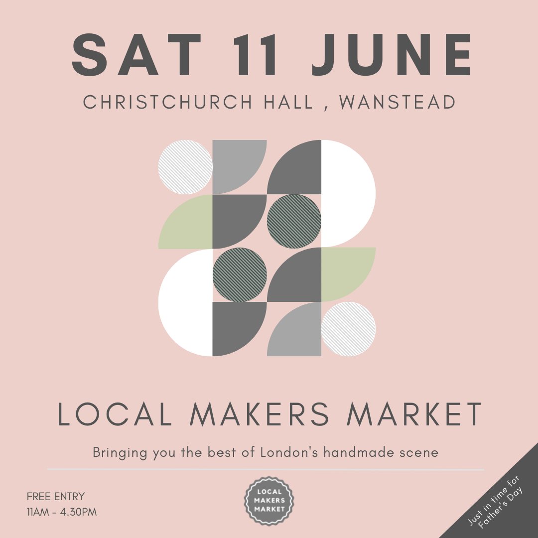 Here's the poster for this weekend! Come to Wanstead for a lovely afternoon (yes there will be cake!) and I will be there as Carolyn Abbott Textiles and I hope many of my former <a href="/E17Designers/">E17 Designers</a> colleagues!
carolynabbott.co.uk/shows-and-stoc…