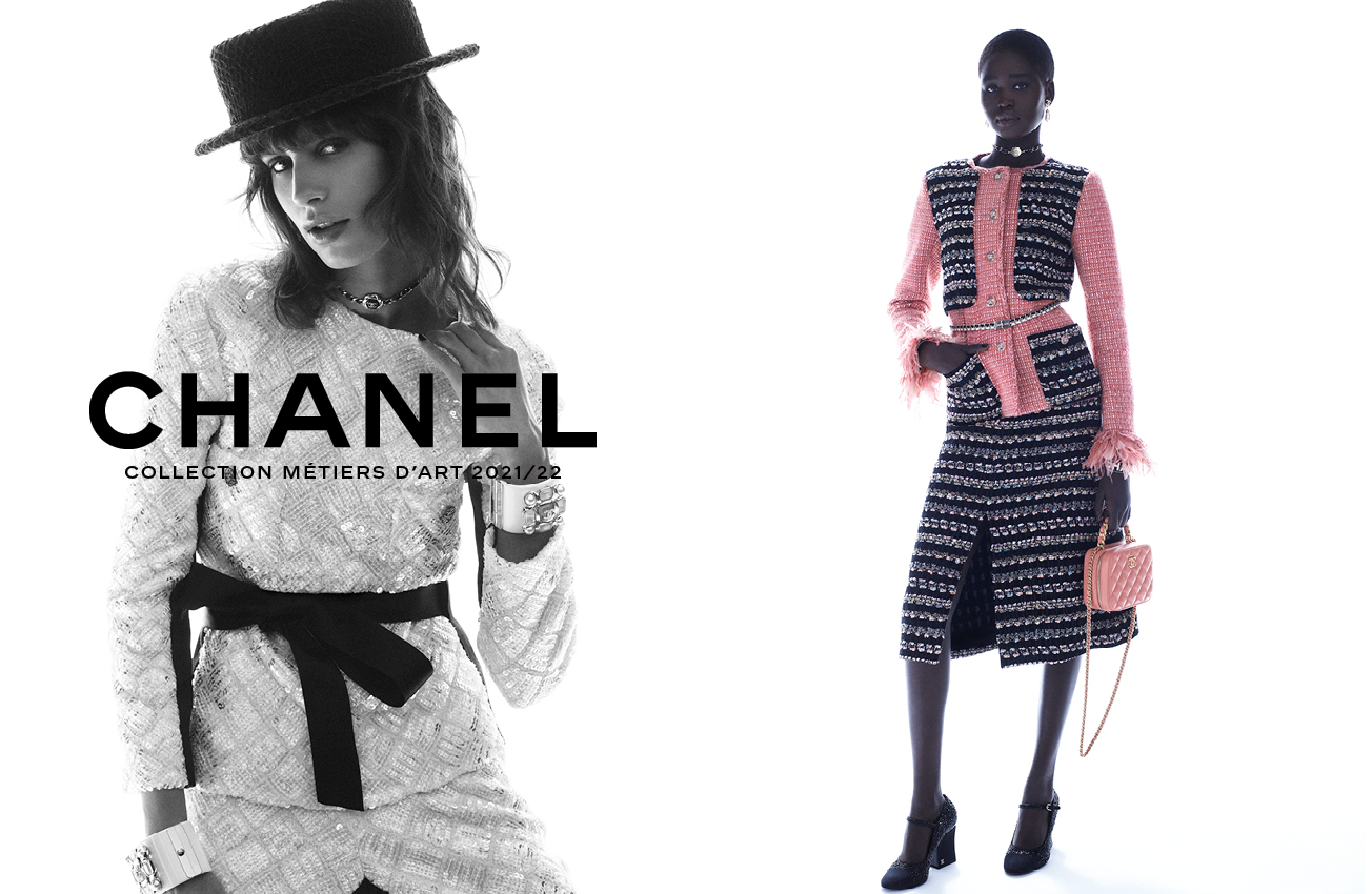 CHANEL on X: An air of nonchalance — the CHANEL 2021/22 Métiers d