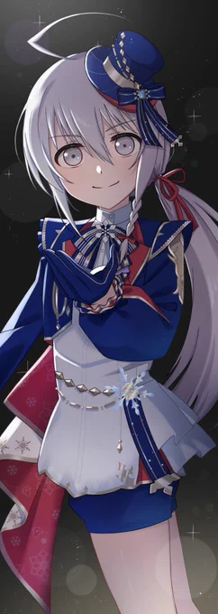 輝子誕めでたし〜🙏✨
新しい絵がなくて申し訳ないけど、おめでとうー!🎉🎉
 #星輝子生誕祭2022 