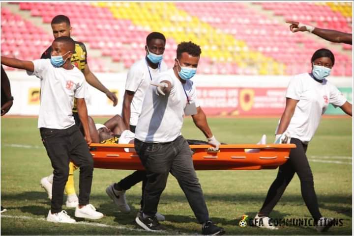maxtvgh's tweet image. #MaxSports | Ghana defender Jonathan Mensah is in a stable condition and discharged from the hospital in Luanda, Angola.
The defender sustained a head injury in a score draw game between Ghana and Central African Republic.

#MaxTV #MaxFM #MaxOnline #Blackstars #AFCON2023Q