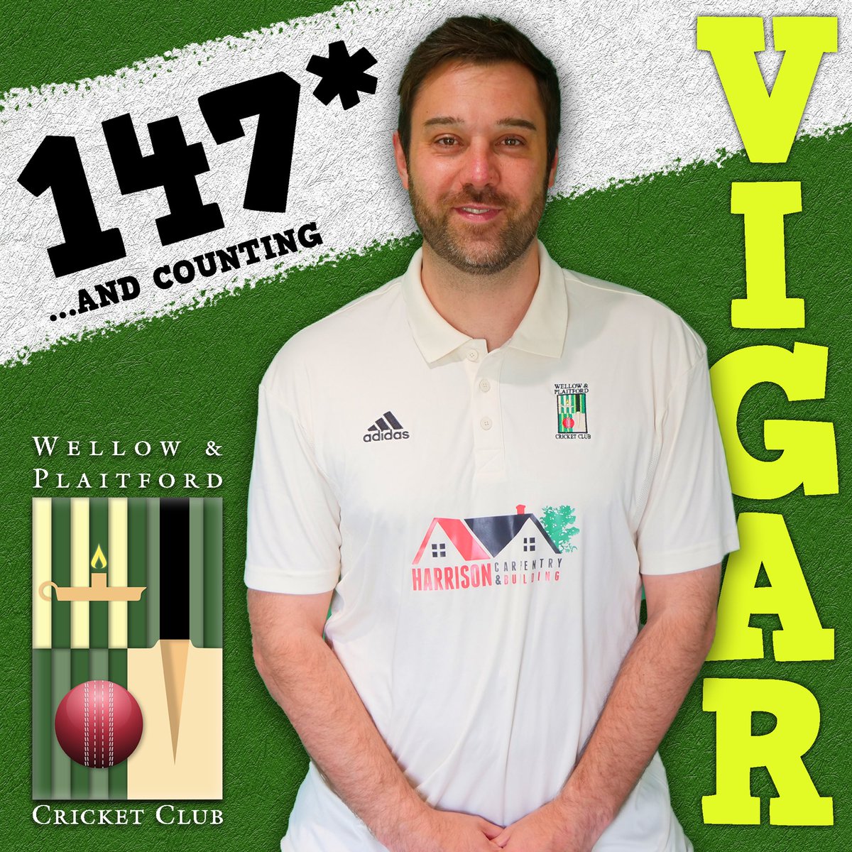 MAN IN FORM 🔥 

Super Vigz is in red hot form, scoring 147 in the last 2 games without losing a wicket 🤩
