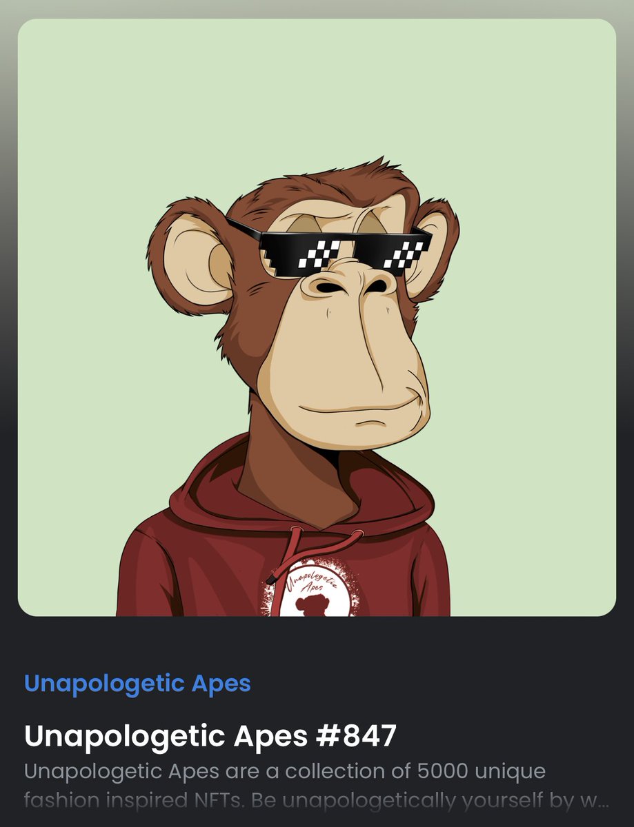 Viktor3110's tweet photo. @U_APES never got any 500$ from you but i wish to 🙂 https://t.co/c8KNcT3Lio