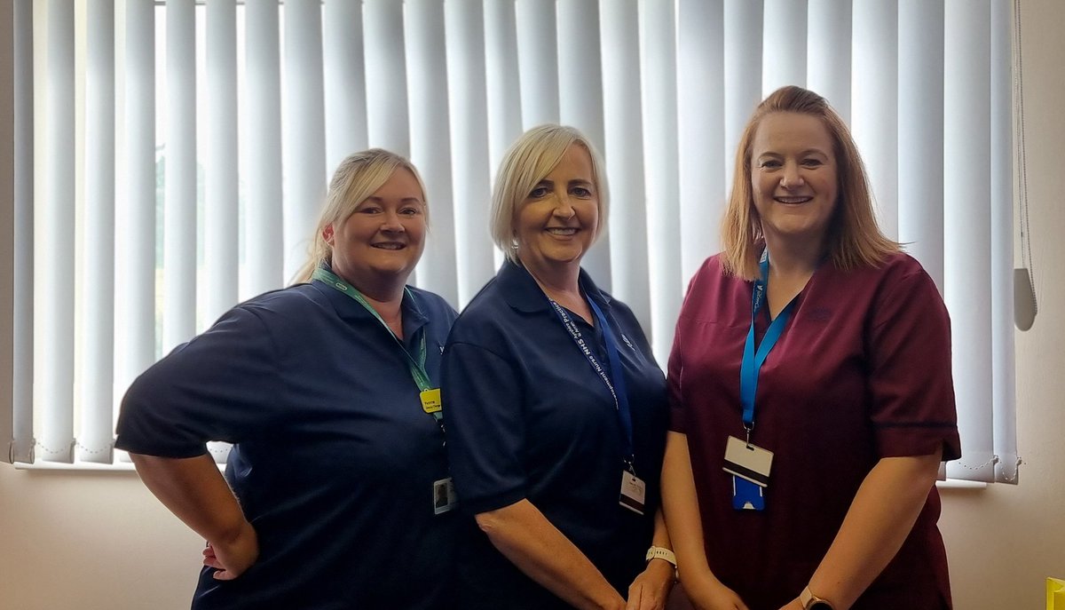Delighted to welcome @y8vne0612 and @clarabelle1101 to our newly established #PracticeDevelopment Team for @nhsaaa . Looking forward to working together and supporting staff development and education.