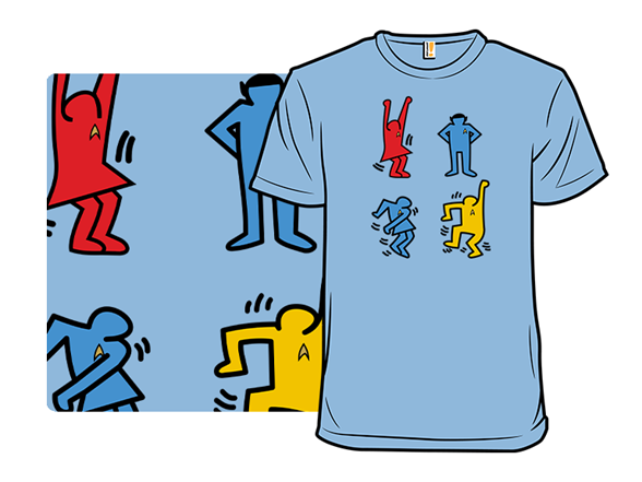 stevegoll68's tweet photo. Now on sale! Head over to Woot and grab one today for only $15!
While the rest of the crew dances... #Spock is not amused. :)
Click here: https://t.co/s5RUvtVFM4
#startrek #startrektos  #captainkirk #scifi #keithharing #mashup #80s #60s #graphictees #tshirt #shirt #shirtoftheday https://t.co/c8VCBjavdl