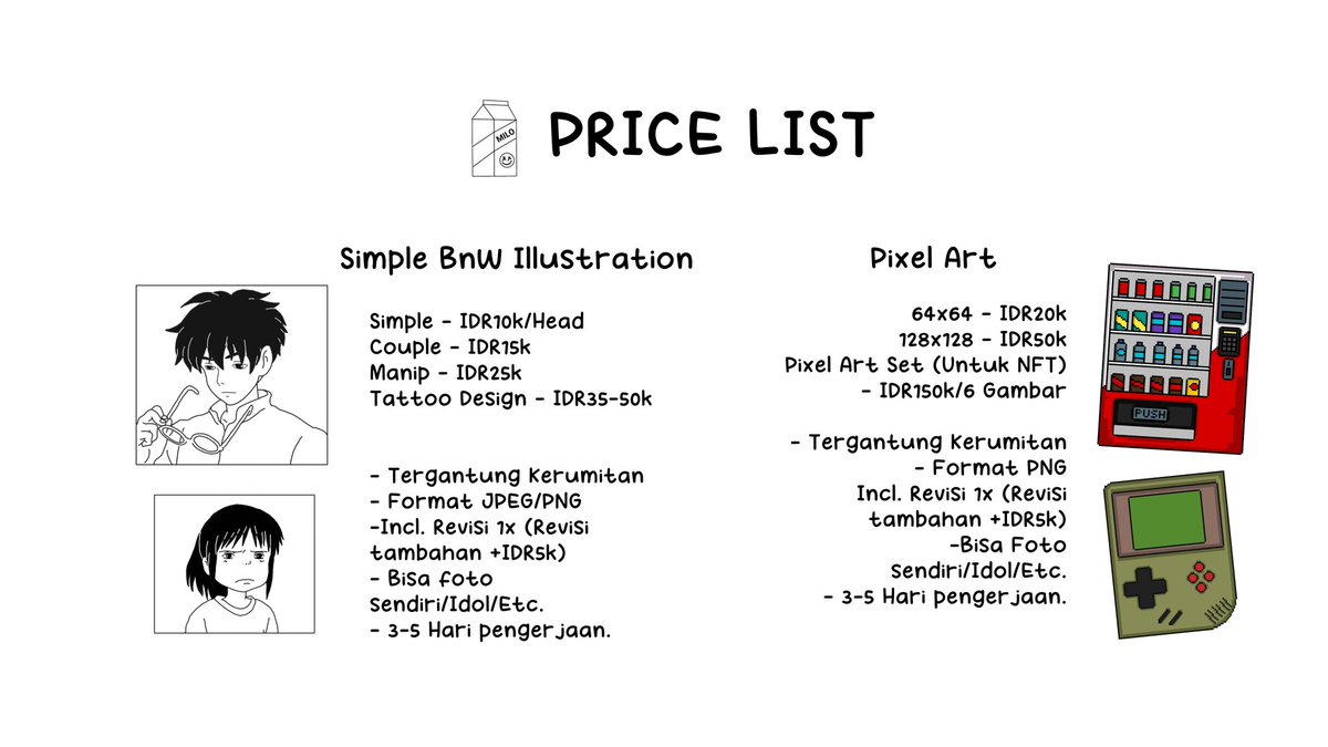 binxara's tweet photo. - Price List - https://t.co/hDde0zbD79