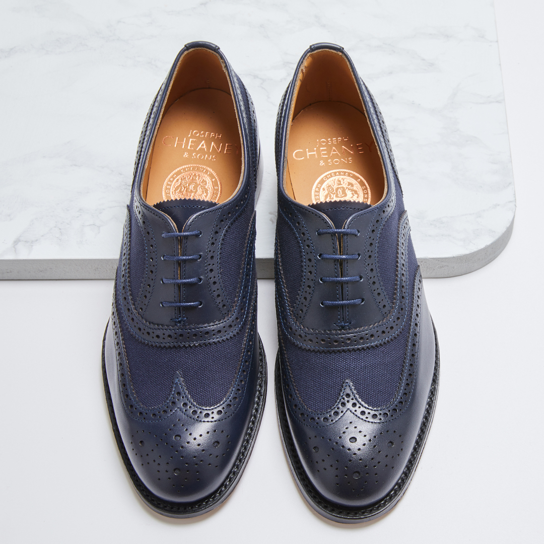 cheaneyshoes's tweet photo. Happy Platinum Jubilee to Queen Elizabeth II! 70 years of remarkable service. Below is Milly our two tone Women’s brogue, Fit for a Queen and Proudly made in England. 🇬🇧 
#cheaneyshoes #PlatinumJubilee #HM70 #sustainable #madeinengland #goodyearwelted https://t.co/AkqnUSqvXl