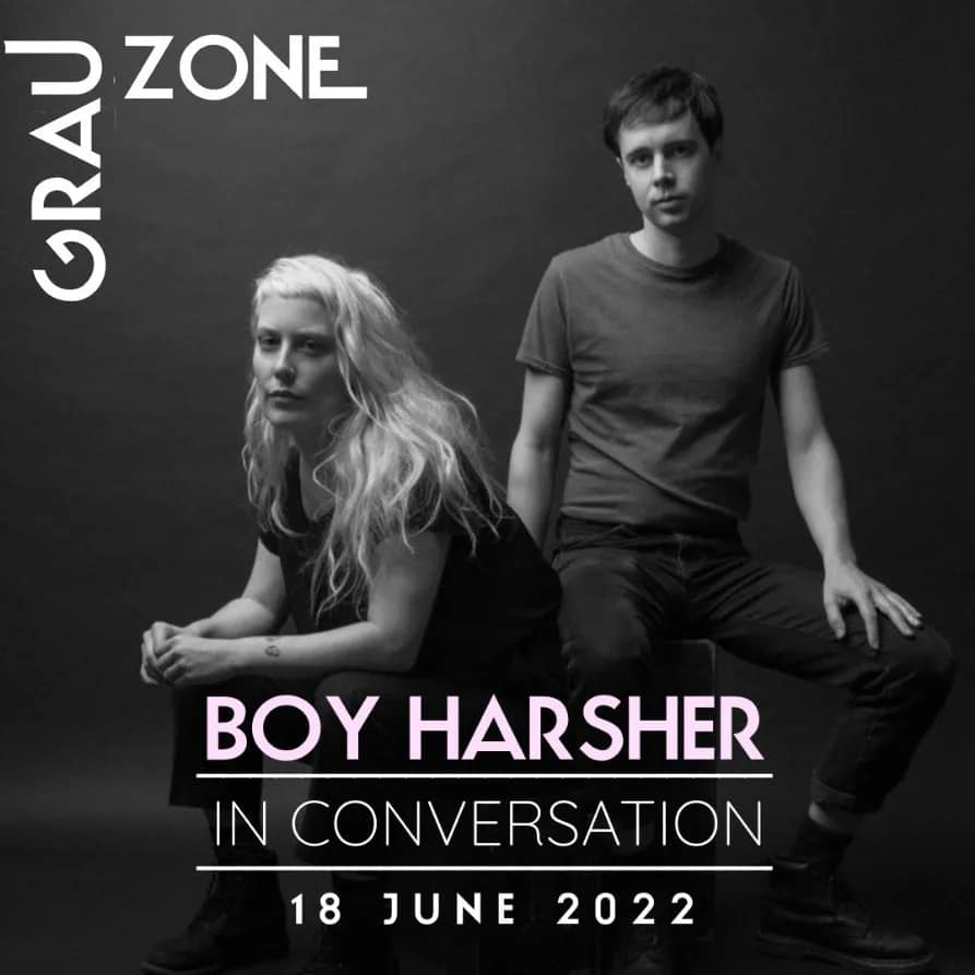 Grauzonefest's tweet photo. Exclusive ''In Conversation'' talks durin Grauzone with Boy Harsher,   Kælan Mikla, Simon Bonney and more to come! In addition to these talks, make sure to catch each of them perform live at #GZ22! 

For the timetable, full lineup and more info check https://t.co/VNJuApHRkk! https://t.co/KergCEgIEF