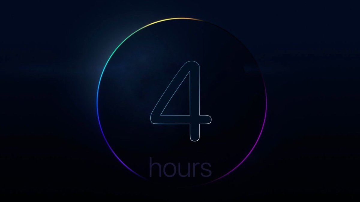 4 hours until #WWDC22 starts!

Want to see the timer right on your home screen? Check out the iEventTimer app with Widgets: apps.apple.com/de/app/ieventt…
#AppleEvent