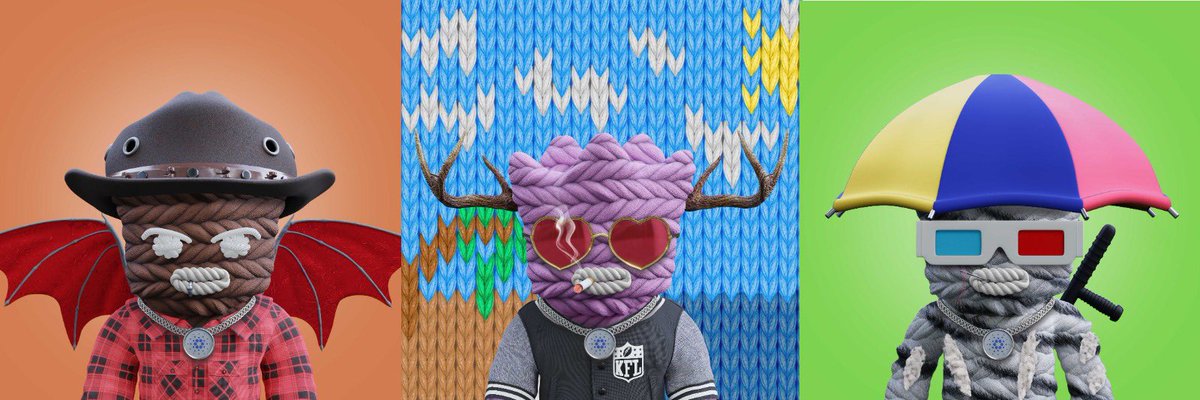 KoolwhaT_LegenD's tweet photo. Banner update !!
Reppinโ @KnftyWorld
Big things are coming !!
Join the Knfty Creatures and their โpetsโ. ๐๐
LFKnit !!
#CNFTCommunity #cnft #ada #knfty #cardanochain #lfknit #claypez #claynantion #CNFTCollection #CNFT https://t.co/e36b0TBL0F
