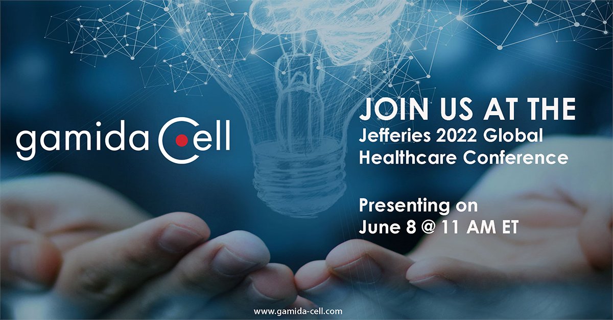 GamidaCellTx's tweet photo. Gamida Cell, the leader in the development of #NAMenabled cell therapy candidates, will present @Jefferies 2022 Global Healthcare Conference on June 8 @ 11 AM ET.
https://t.co/TxTju3u6B6
#GamidaStemCellTherapy
#NKCellTherapy
#ASCO2022
#Hematology
#Lymphoma
#LRF
#LLS https://t.co/Y0Ce09k7Ea