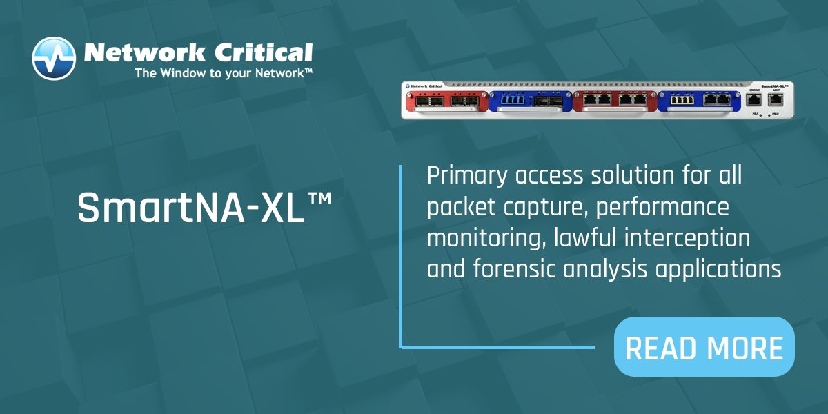 NetworkCritical's tweet photo. The leader in #network access and #networkvisibility provision!

The #SmartNA-XL™ is managed by our own, unique Drag-n-Vu™ Web GUI interface that makes deployment and change-management simple and accurate. 💁‍♂️

Find out more👉https://t.co/CdOZr0o5J2

#networkanalysis #network https://t.co/5RheGGRmiC