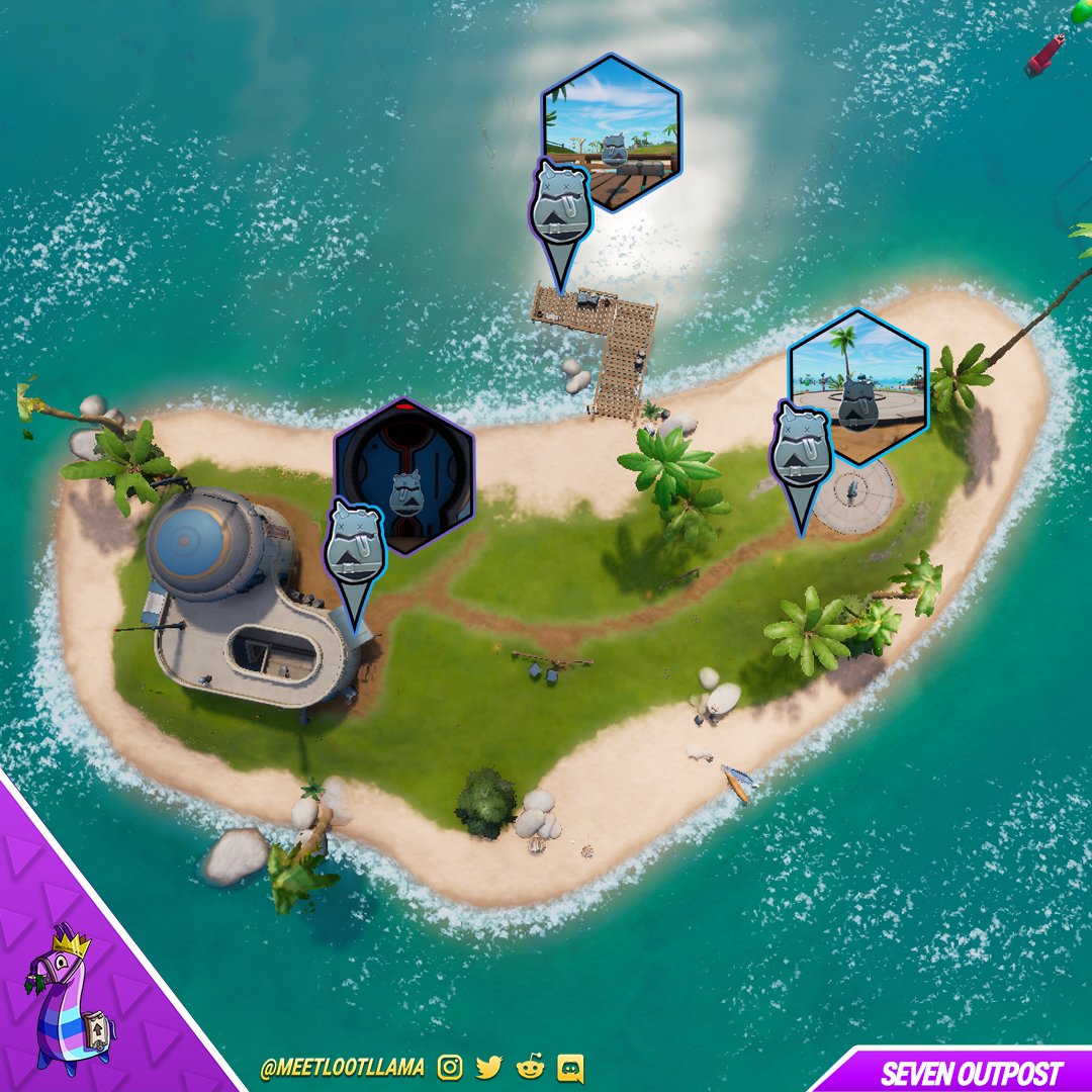 Where to find Seven Outposts in Fortnite