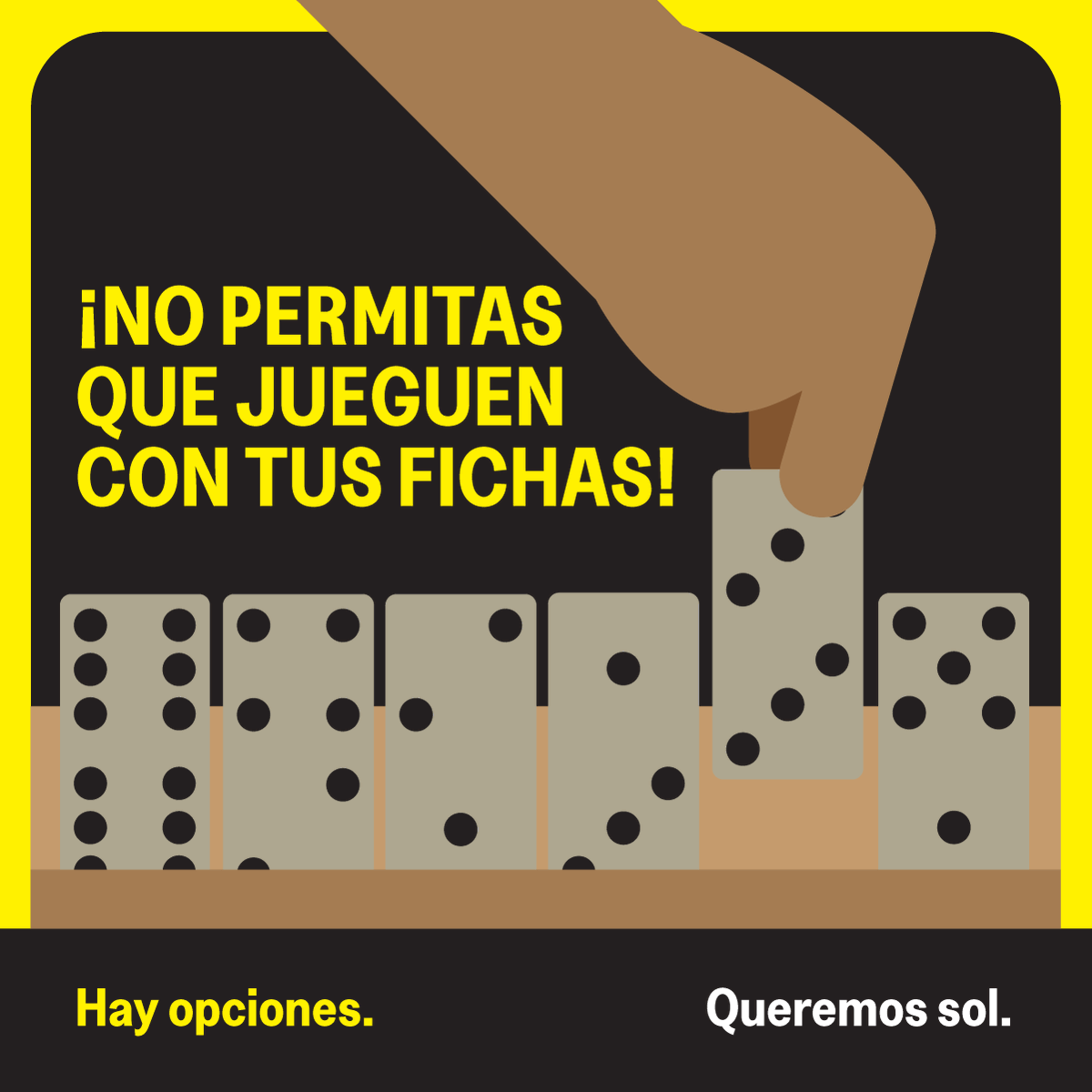 QueremosSol's tweet photo. El proceso de privatización de la generación sigue el mismo patrón del contrato de LUMA: esconden las fichas que se están jugando. Esto nos perjudica a todes, y nos ata a altos costos y a un sistema frágil. #QueremosVerLasFichas 

#HayOpciones #QueremosSol https://t.co/6MXHI5lNci
