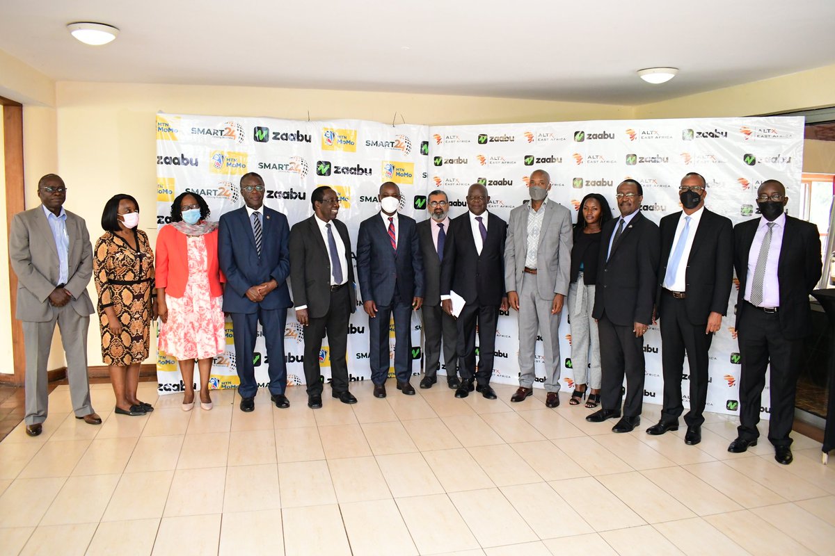 Thomas_Tayebwa's tweet photo. Today, I launched Zaabu, a new technological innovation to enable Ugandans invest and trade in treasury securities as well as capital markets using their mobile telephones. This will help reduce on the cost of doing business but also multiply their money. https://t.co/sE0Nl2CCrN