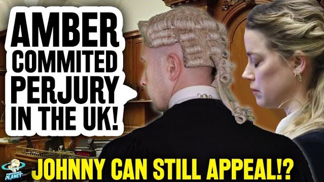 andysignore's tweet image. UH OH! Amber Heard Committed Perjury in UK Trial!? Johnny Depp Can Still Appeal! @BlackBeltBarrister tells #JusticeForJohnnyDepp how YOU can all help! youtu.be/84hNfwHWGbs