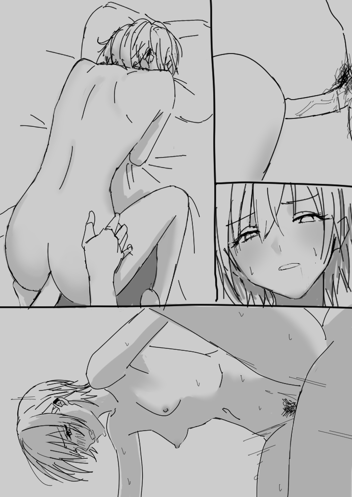 AVと漫画で練習する 