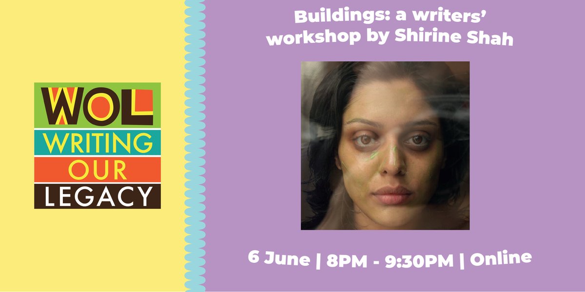 📣LAST CALL: Join us TONIGHT at 8PM for a creative writing workshop exploring the emotional significance of buildings with poet and writer Shirine Shah!

Discounted tickets available to members

⏰ 6 June, 8pm-9:30pm
📍Online
🎟️ Tickets and info: 
eventbrite.co.uk/e/writing-our-…