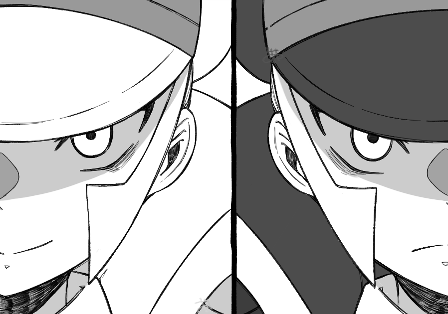今回良い感じに描けたところ! 