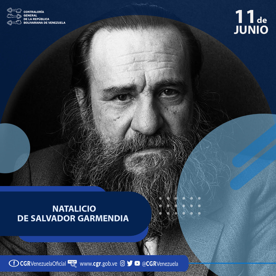 CGRVenezuela's tweet photo. #TalDíaComoHoy #11Jun | Nació en la ciudad de Barquisimeto, Salvador Garmendia en el año 1928, escritor, columnista, novelista, guionista y locutor venezolano fue galardonado por su obra literaria "Los escondites" con el Premio Nacional de Literatura en el 1973. https://t.co/sO20G6PXUt